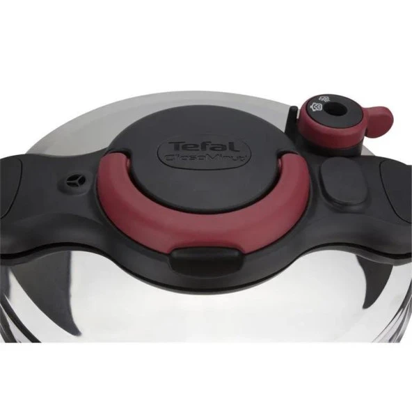 TEFAL DÜDÜKLÜ TENCERE CLIPSO MINUT EASY SİYAH 6LT - 2