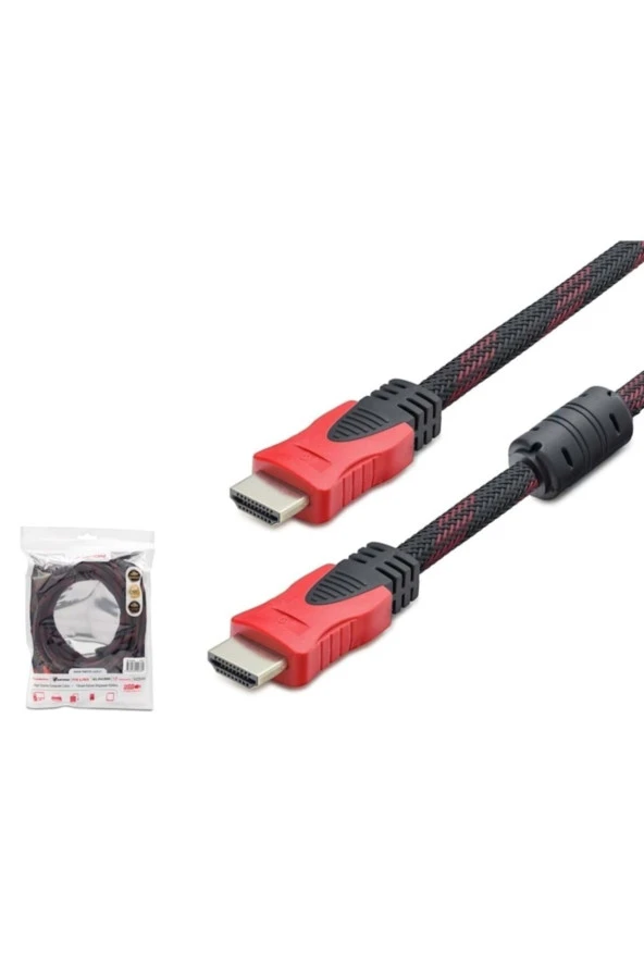 Hadron Hd4327 30m Metre 1080p Hasır Örgülü Hdmı Kablo