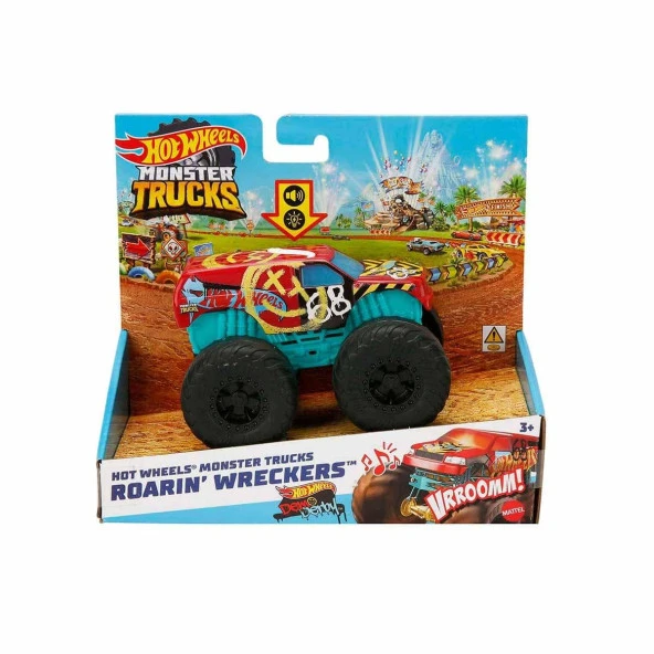 Hot Wheels Monster Trucks 1:43 Kükreyen Arabalar (Karışık Model 1 Adet) - Resim 11