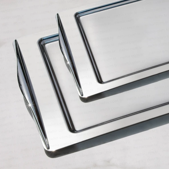 Nehir Kuzey Sade 2li Tepsi Seti