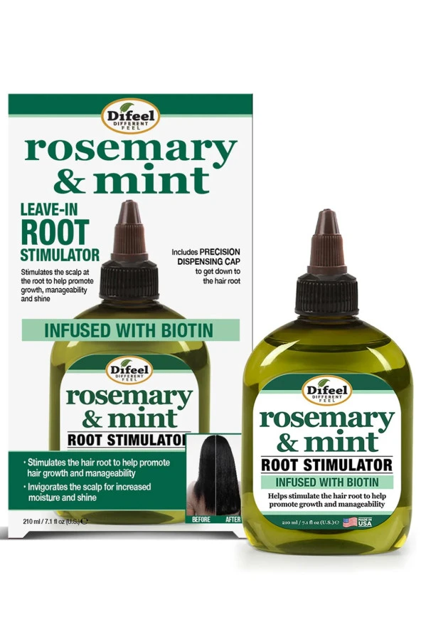 Difeel Rosemary & Mint Saç Bakım Solüsyonu 210ML