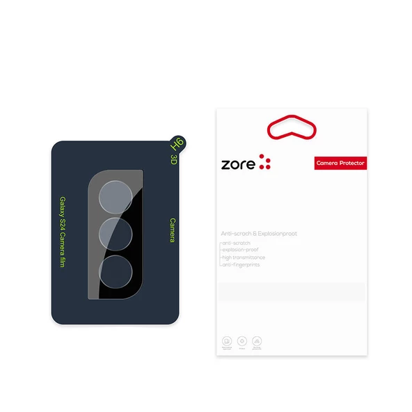 Vendas Samsung Galaxy S24 Zore 3D Kamera Camı - 2