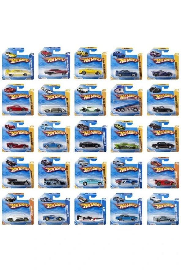 Hot Wheels Cars Tekli Araba (Karışık Model 1 Adet)