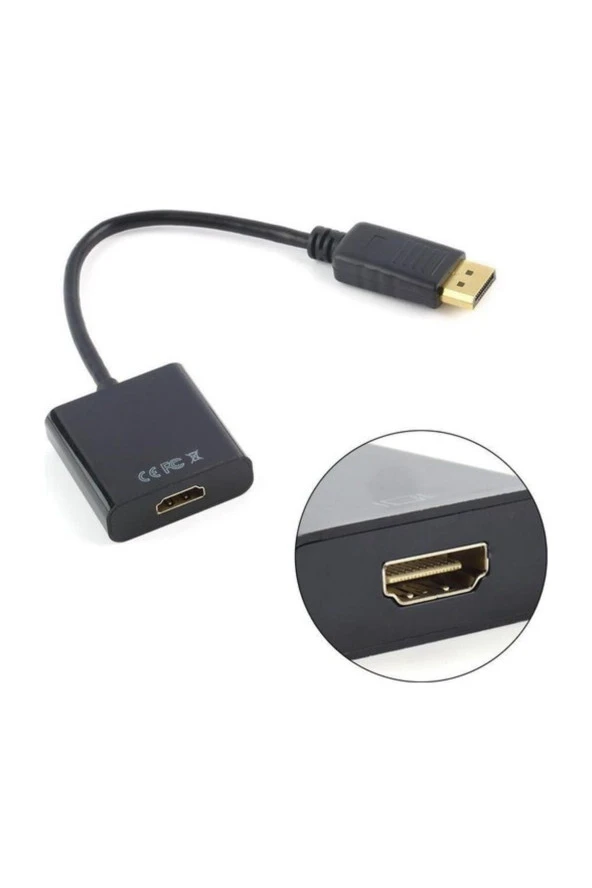 Displayport To Hdmı Çevirici Adaptör Kablosu - 2