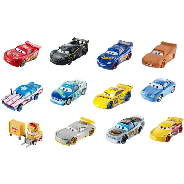 Cars Tekli Karakter Araç (Karışık 1 Adet)