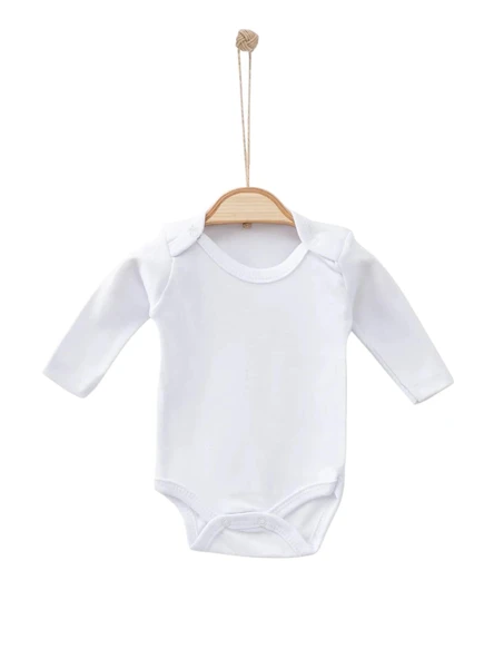 Uzun Kollu Erkek Bebek Çıtçıtlı Body (Bbyrn) - 7