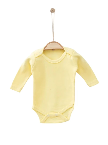 Uzun Kollu Erkek Bebek Çıtçıtlı Body (Bbyrn) - 3