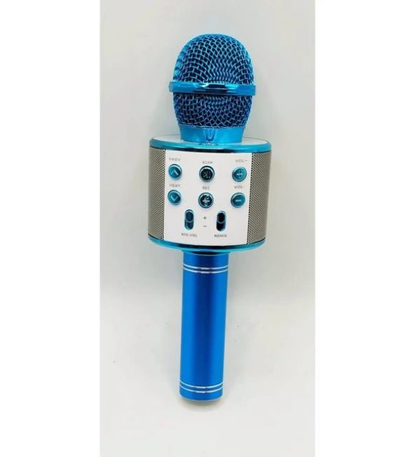 EVR KRK 02 Karaoke Mikrofon Mavi ürün görseli 1