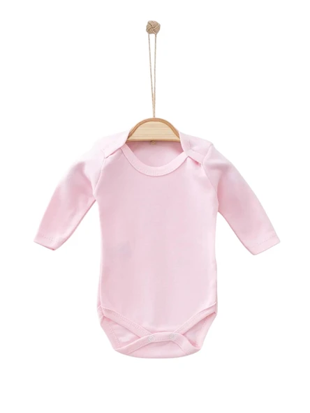 Uzun Kollu Kız Bebek Çıtçıtlı Body (Bbyrn) - 2
