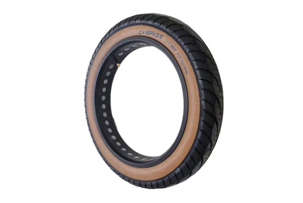 COMPASS 20*4.00 Slick Fat Bike Lastiği Amber - 3