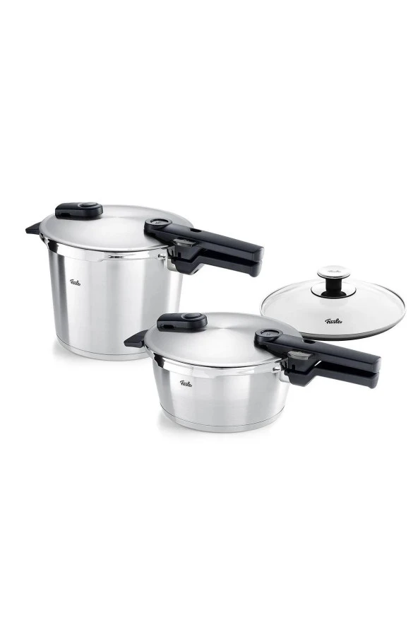 Fissler Vitaquick Premium 6+3.5 Litre Düdüklü Tencere Seti