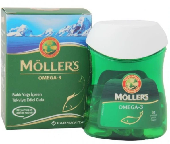Möller' S Möller's Omega-3 Takviye Edici Gıda 30 Yumuşak Kapsül