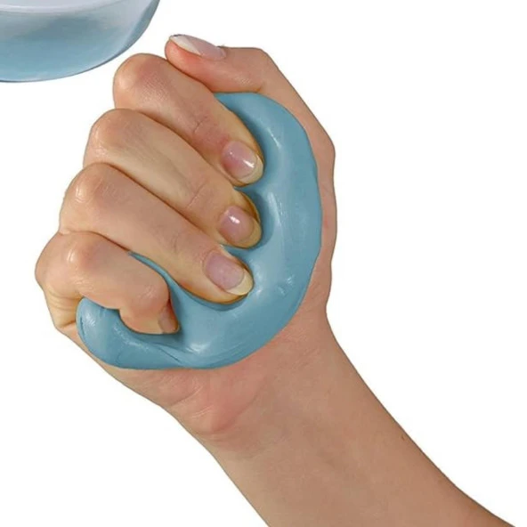 El Egzersiz Hamuru 454 gr Mavi Renk (Sert) - 2