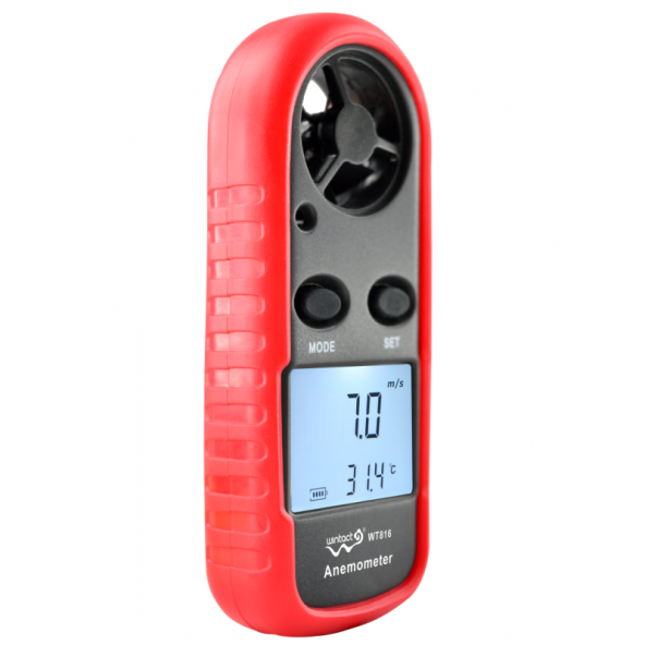 WINTACT WT816 Dijital Anemometre Hava Akım Ölçer - Resim 3