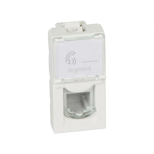 Legrand RJ11 Kontak Telefon Prizi 3245060787301   13W41