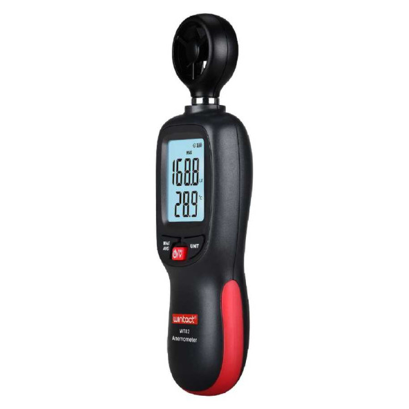 WINTACT WT82 Dijital Anemometre Hava Hız Ölçer - Resim 2