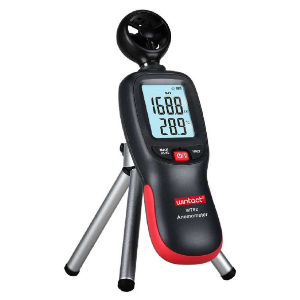 WINTACT WT82 Dijital Anemometre Hava Hız Ölçer - Resim 5