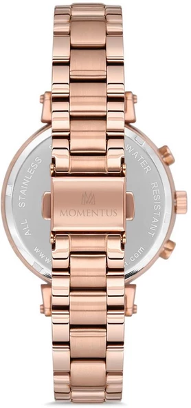 MOMENTUS SS236R-12SR ROSE GOLD TAŞLI KADIN KOL SAATİ - 3