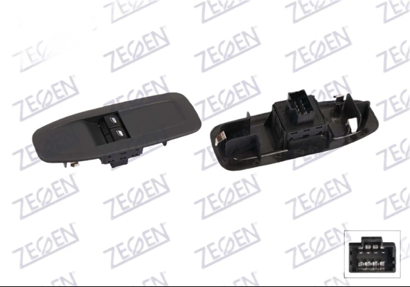 PEUGEOT 208 ÖN CAM KUMANDA DÜĞMESİ SOL 96664313ZD