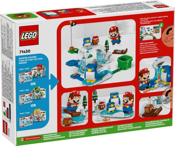 Lego Super Mario 71430 Penguin Family Snow Adventure - 2