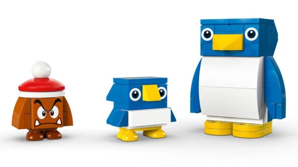 Lego Super Mario 71430 Penguin Family Snow Adventure - 4