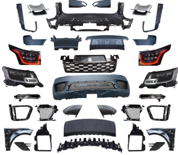 Rr Sport Uyumlu 2014-2017 İçin Facelift 2018+ Body Kit Parça