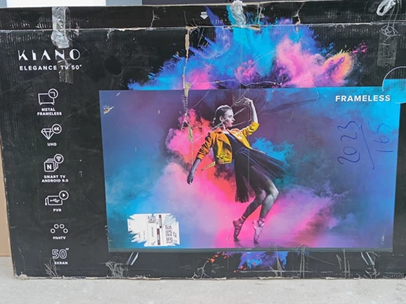 Kiano Elegance 50 İnch Android 9.0 Led Tv (Hasarlı) - 7