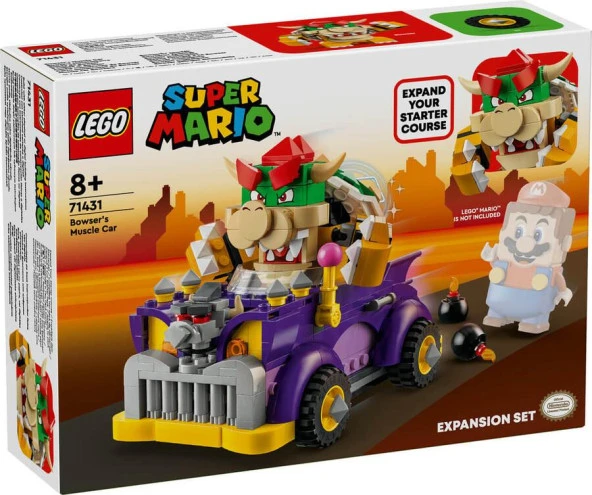 LEGO Super Mario 71431 Bowser's Muscle Car