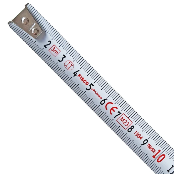 Fisco Şerit Metre Unimatic 3 Mt - Orijinal Yerli Üretim !! - 2