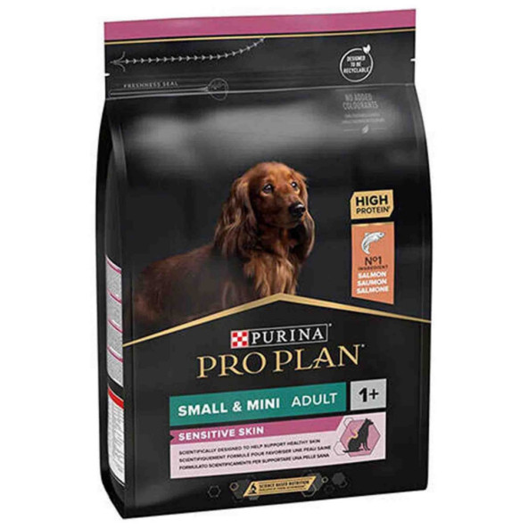 Proplan small mini adult 3kg somonlu küçük ırk köpek maması