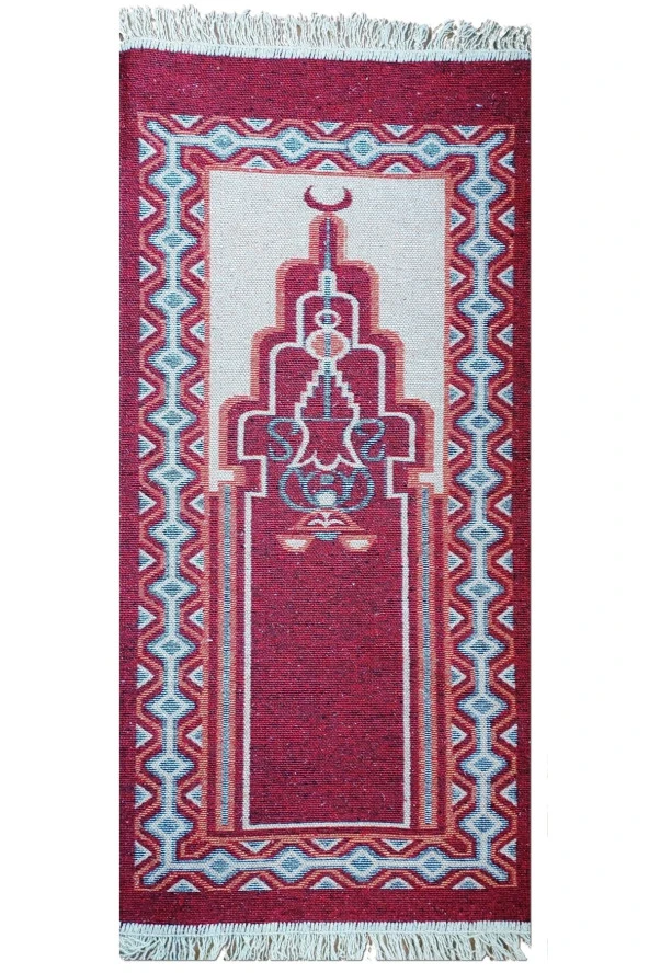 Algelsineve 60x125cm Antik Kilimden Seccade - 5