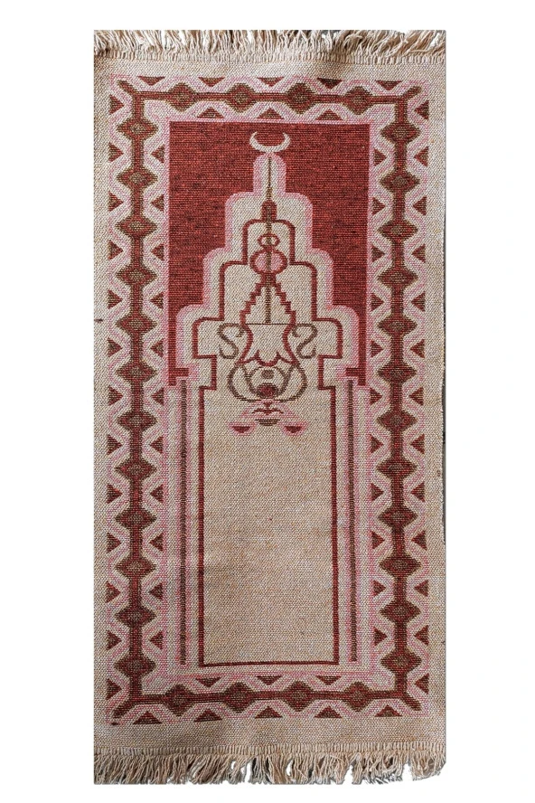 Algelsineve 60x125cm Antik Kilimden Seccade - 10