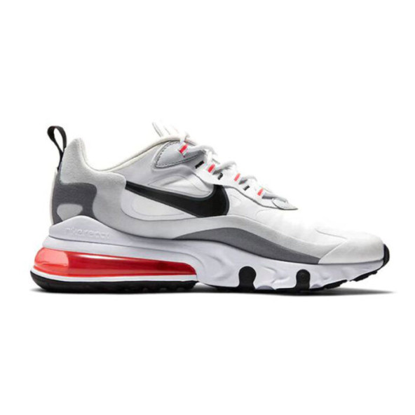 Nike Air Max 270 React White Crimson Black Spor Ayakkabı - 1
