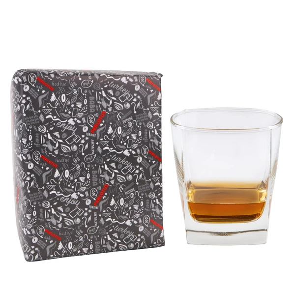 Perlotus 300 cc Sterlin Viski Bardağı Granit Viski Taşı Hediyeli - 4