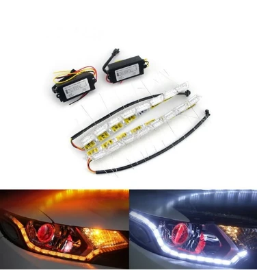 Gündüz Ledi Kayar Sinyalli Beyaz-Turuncu / Laam538-2 ürün görseli 1