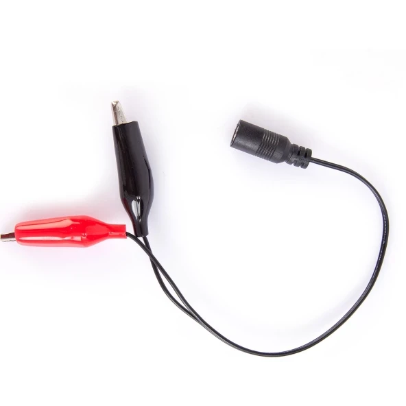 Oyuncak Araba Araçları İçin Akü Şarj Cihazı Adaptörü Timsah Uçlu Kablo Ürün 12 Volt Aküleri İÇİNDİR ürün görseli 1