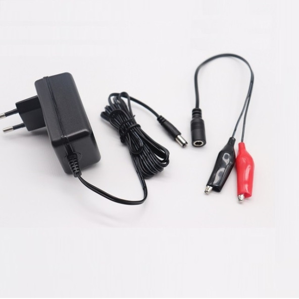 Akülü Araba Şarj Aleti 12V 1A (12 Volt ile başlayan ve 12 Volt 12Ampere Kadar Şarj Eder Şarz Aleti Cihazı) Akü Şarj Adaptörü - 3