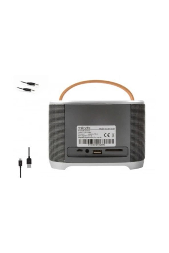 Bt-3100 Usb+aux+sd+fm Destekli 7.5w*2 Rms 2000mah Bluetooth Speaker
