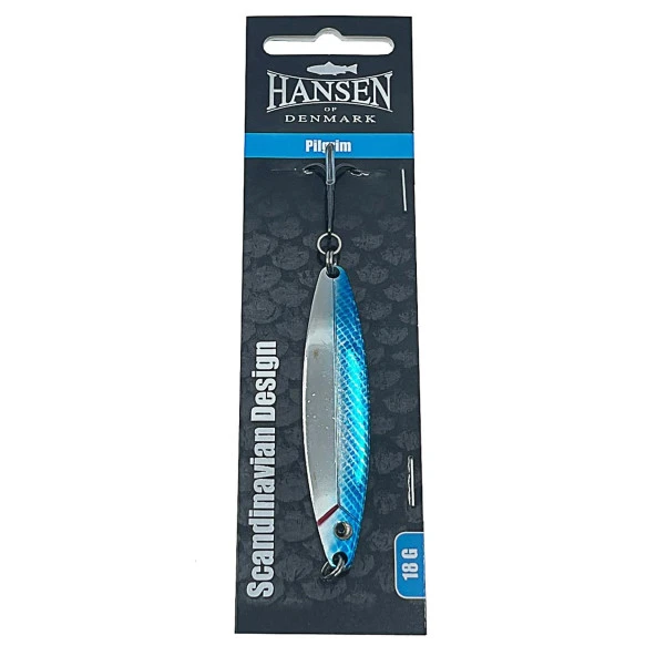 Hansen Pilgrim 7.8cm 18g Silver/Blue Kaşık Yem ürün görseli