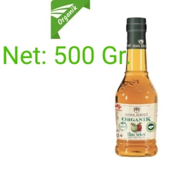Kemal Kükrer Organik Elma Sirkesi 500 Gr.