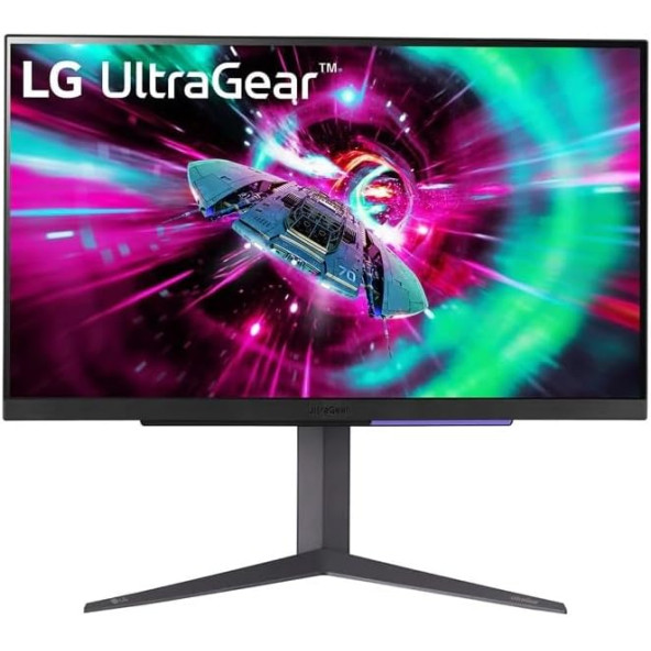 LG UltraGear 27GR93U-B 27 inç 1 ms IPS 144 Hz UHD (3840 X 2160) Oyun Monitörü