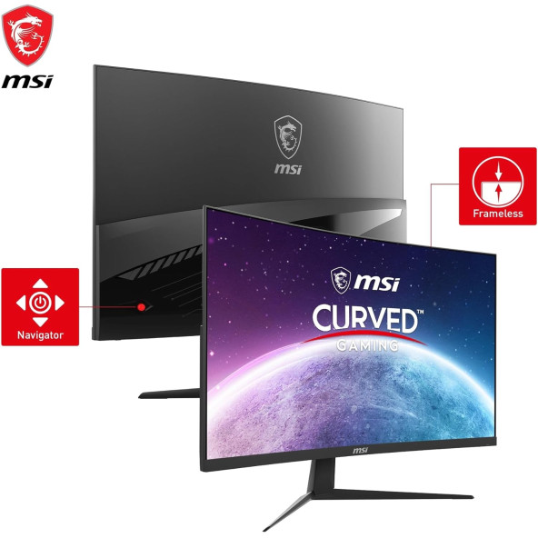 MSI G321CUV 31.5" CURVED 1500R VA 3840X2160 (UHD) 16:9 60HZ 4MS HDR READY GAMING MONITOR - 2