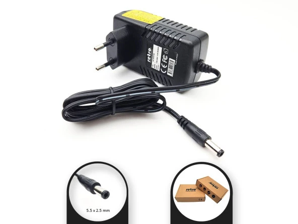 RETRO 5V 5A 25W Ac Adaptör RPA-AC033