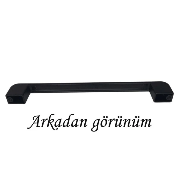Oval Marmara Kulp 160 mm Siyah Mutfak Kulpu Çekmece Dolap Kapak Kulbu Metal  Mobilya Dolabı Kulpları - 4