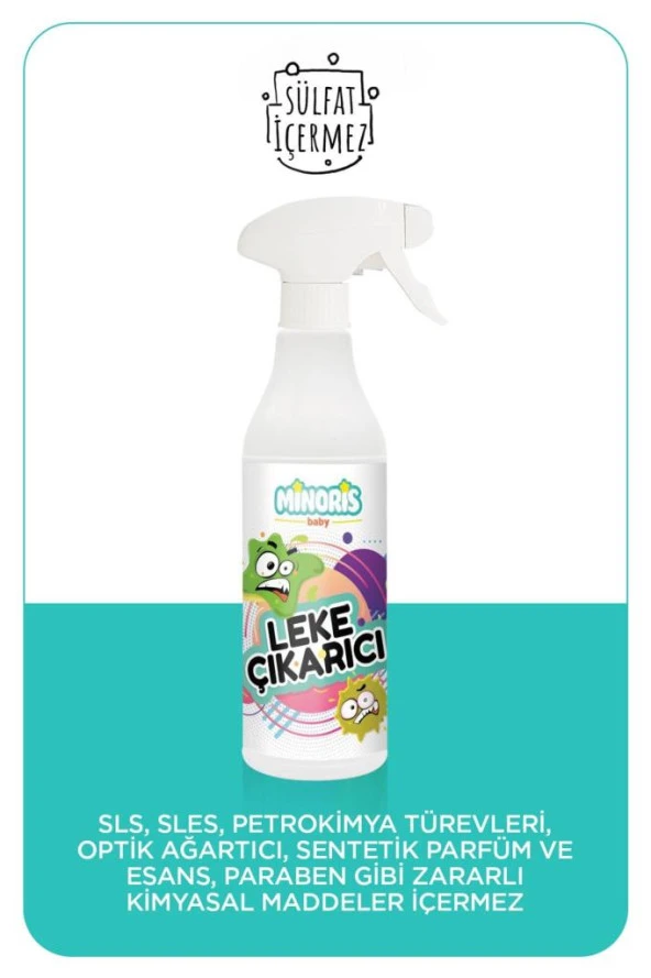 Minoris Organik Leke Çıkarıcı Sprey 500ml - 5