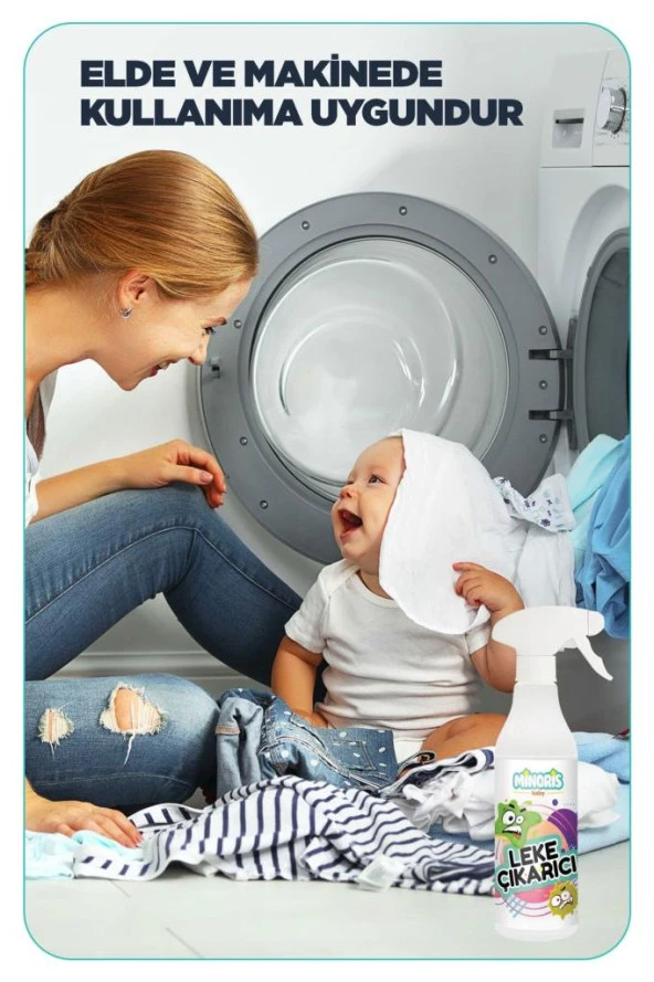 Minoris Organik Leke Çıkarıcı Sprey 500ml - 7