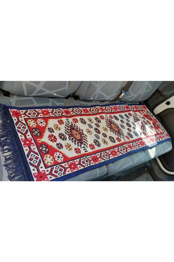 Algelsineve Suave Karma Antik Kilimden Serme Oto Kılıfı Takımı, kırmızı - 5