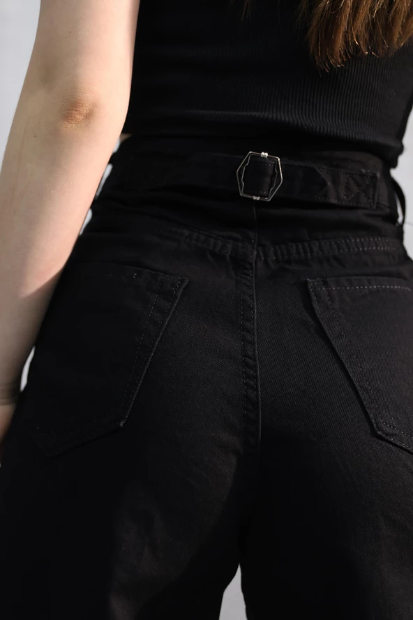 Baggy model arka kempantolon er detaylı kot 72229 - 3