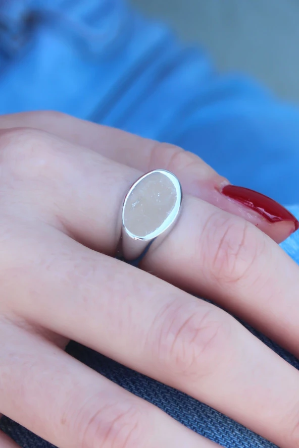 Gümüş Renk Kadın Yüzük - TJ-BYK2592 ürün görseli 1