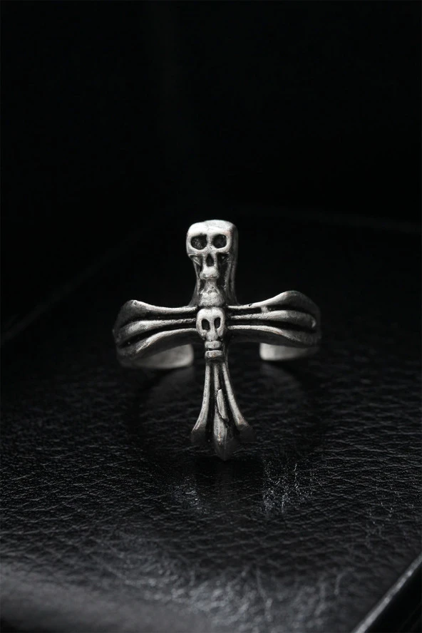 Ayarlanabilir Kurukafa Model Erkek Yüzük - TJ-EY507 ürün görseli 1